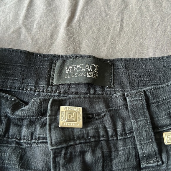 Versace Vintage Classic Logo Printed Pants - Picture 3 of 10
